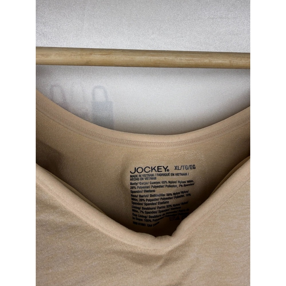 Jockey Seamfree Back Smoothing Bra Set of 2 Light/Black X-Large - Picture 6 of 10